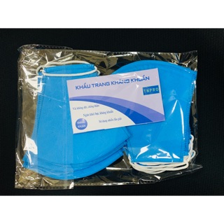 Combo 10 chiếc khẩu trang vải không dệt 4 lớp.