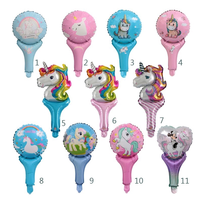 Bong Bóng Hình Kỳ Lân Hoạt Hình Trang Trí Tiệc