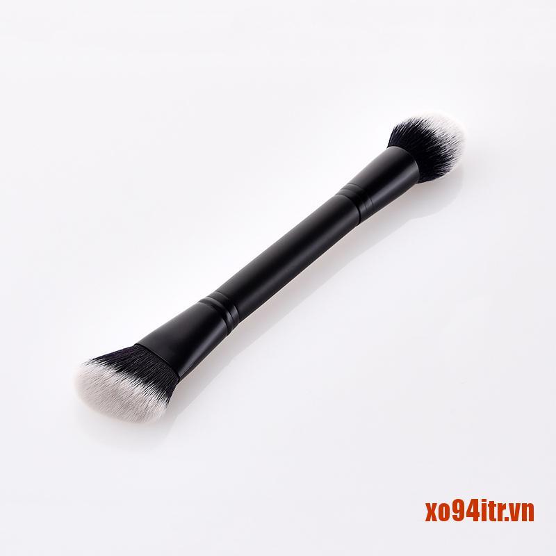 XOITR  Double Ended Contour Brush Sculpting Brush Blush Makeup Brushes Cosmetic To