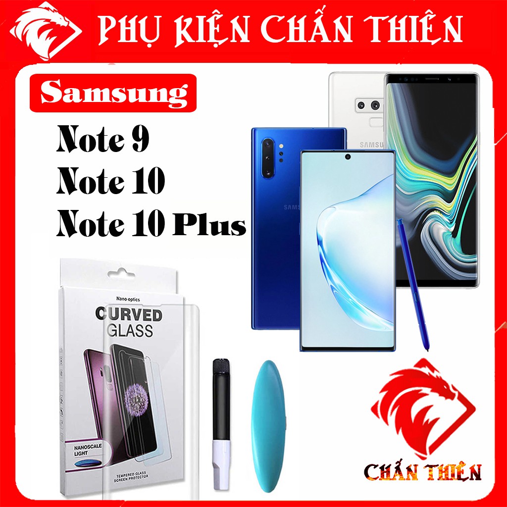 [UV] [Màn Cong UV] Cường Lực Samsung S8+/S9+/S10+/S20/S20+/Note 8/Note 9/Note 10+ /Note 20 /Note 20 Ultra/ S21+/S21 Utra