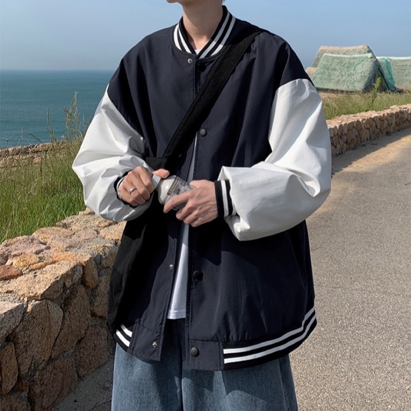 Áo khoác dù unisex,thiết kế form rộng 2 màu mã Tata