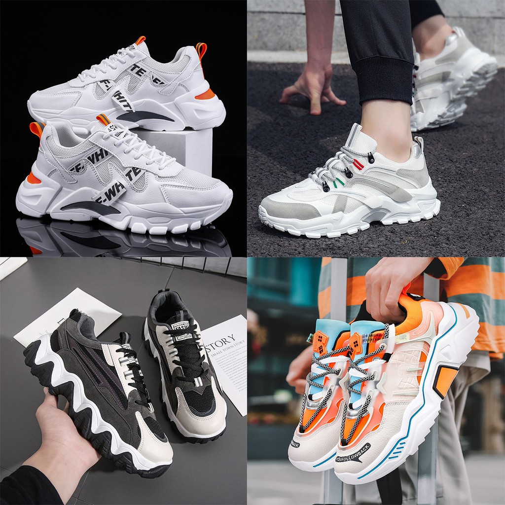 [XẢ KHO] 8 Mẫu Giày Sneaker Tăng Chiều Cao, Đế Cao 5-6cm Hàng Cao Cấp Full Size Loại 1 | BigBuy360 - bigbuy360.vn