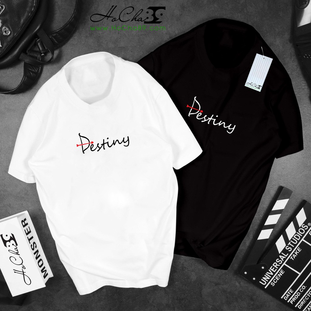 Áo Cặp DESTINY M1 Cao Cấp - Vải Cotton 4c Siêu Mềm Mịn (Không đúng Cotton đền tiền tặng áo - Hình Thật) - Hàng mới về