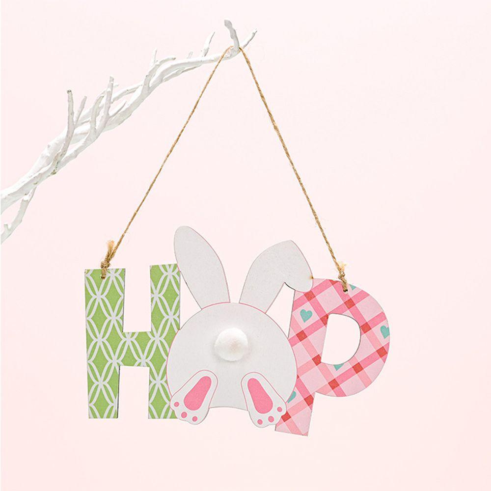 CONOPERY Phụ Kiện Treo Trang Trí Lễ Phục Sinh Bằng Gỗ