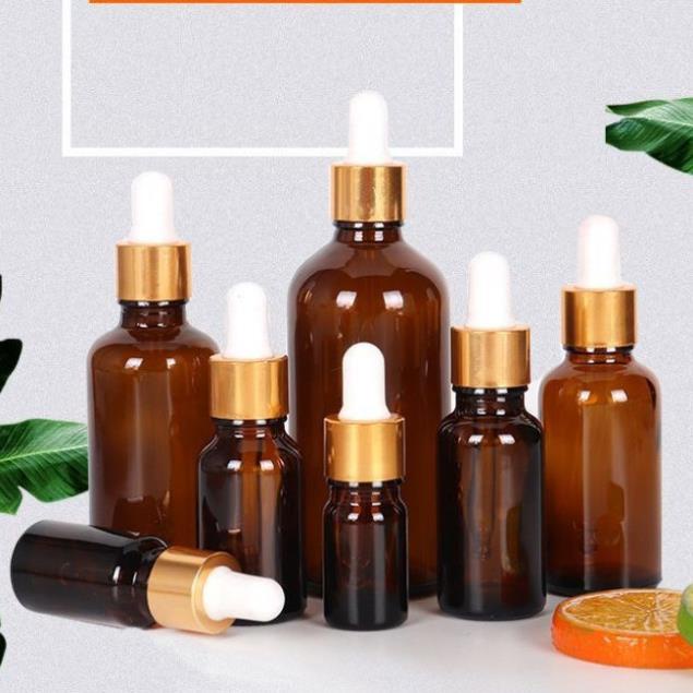 Lọ Chiết Serum ❤ [50ml,100ml] Lọ đựng tinh dầu bóp giọt Khoen Vàng , chai lọ chiết mỹ phẩm , phụ kiện du lịch