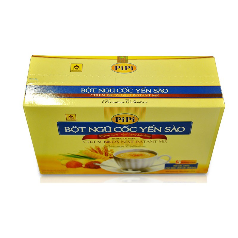 BỘT NGŨ CỐC YẾN SÀO PIPI HỘP 20 GÓI Y084 Nhà Yến Nha Trang | BigBuy360 - bigbuy360.vn