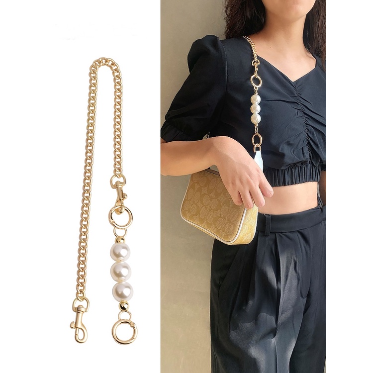 Dây Xích Bằng Kim Loại Màu Vàng Chuyên Dụng Cho Túi Xách Nữ