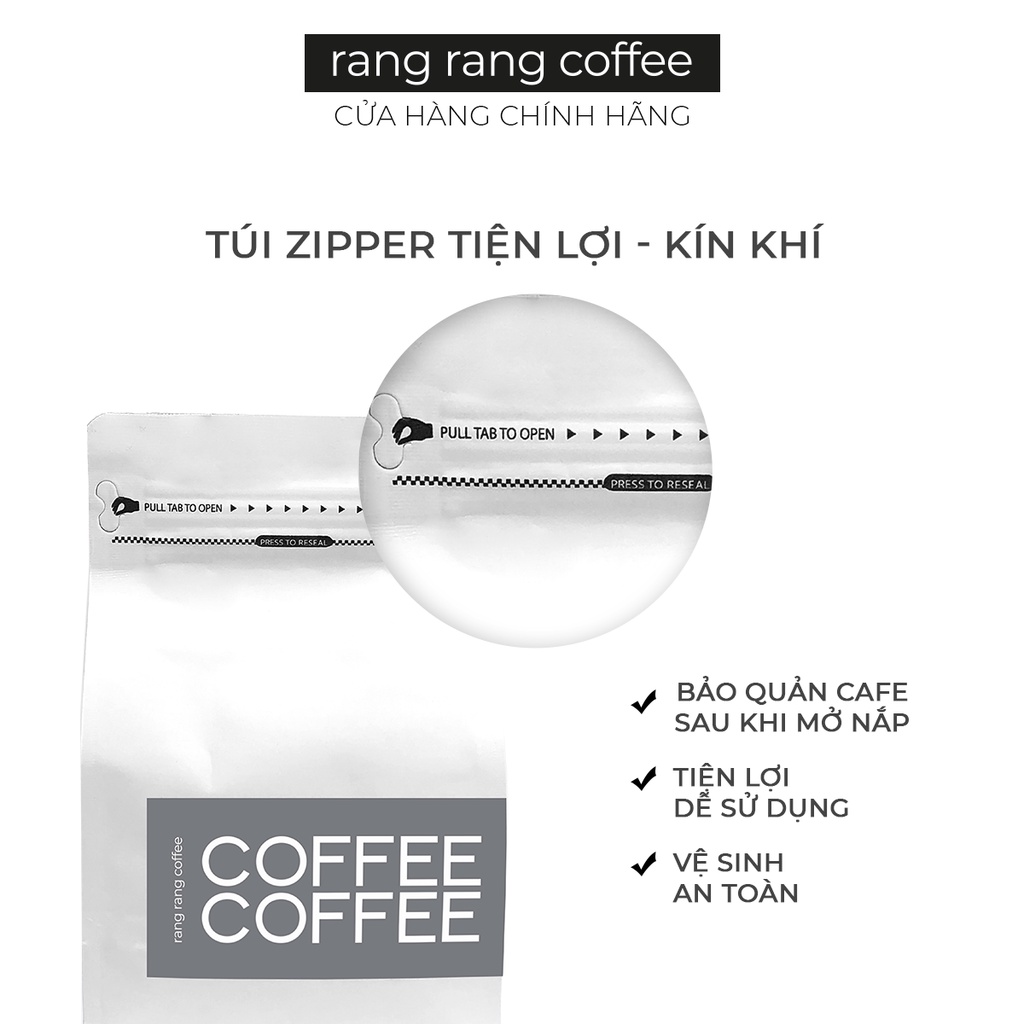 Cà phê rang xay nguyên chất phin - Black 'n Brown Rang Rang Coffee 250g và 500g