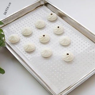 Tấm lưới silicon chống dính dùng làm bánh bao hấp tiện dụng