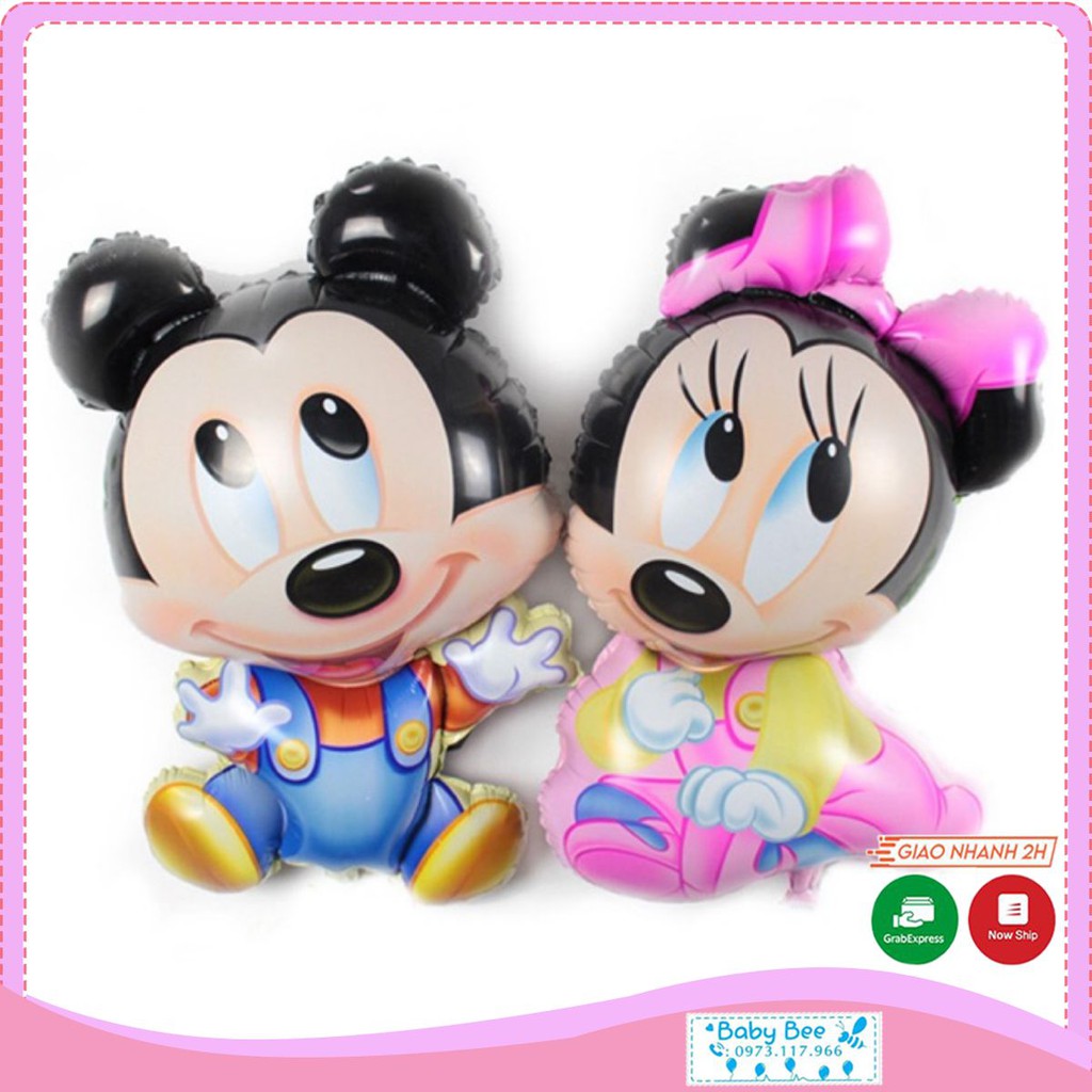 Bóng Trang Trí Hình Mickey/ Mine Size Đại