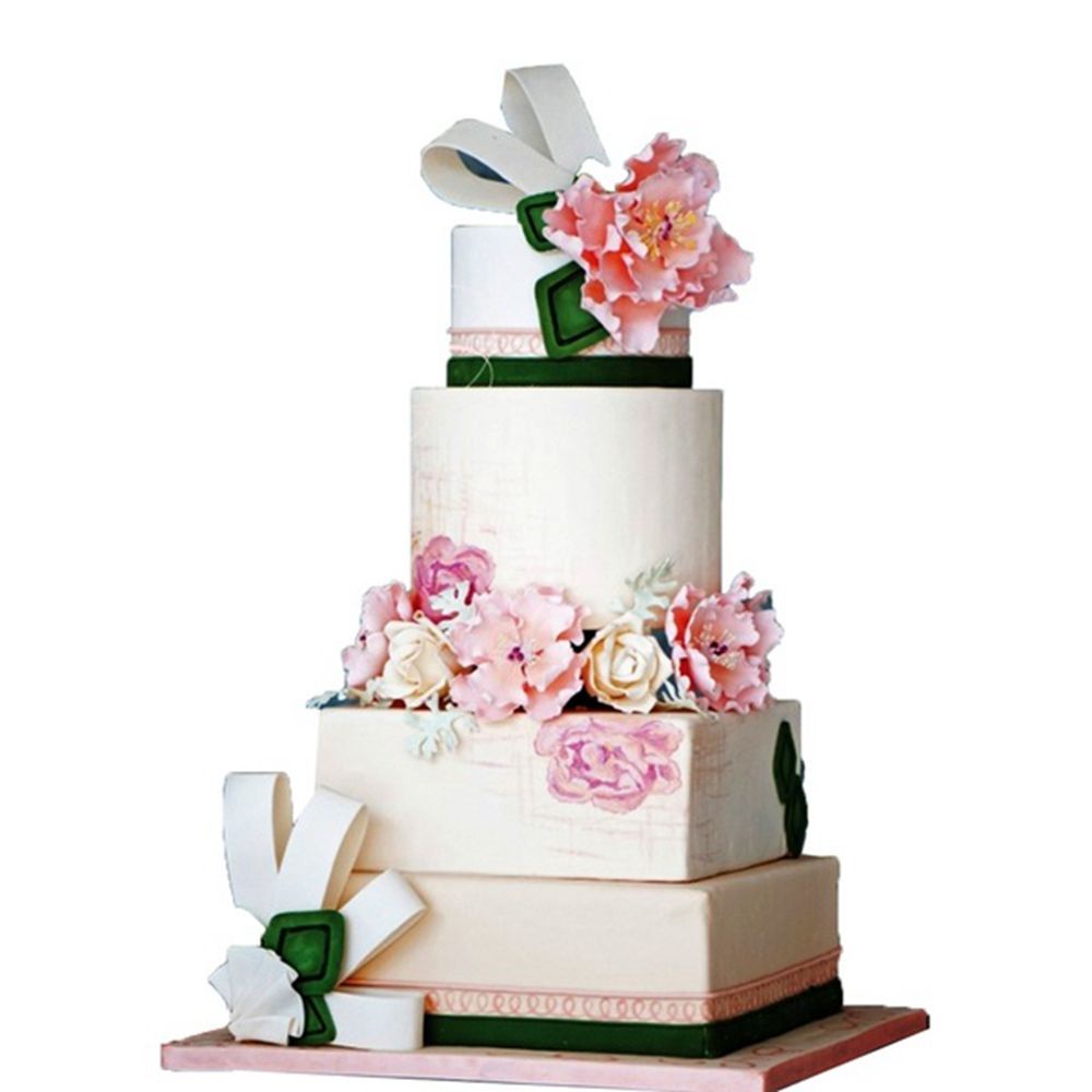 Mô hình bánh kem giả bằng xốp polystyrene dùng trang trí DIY