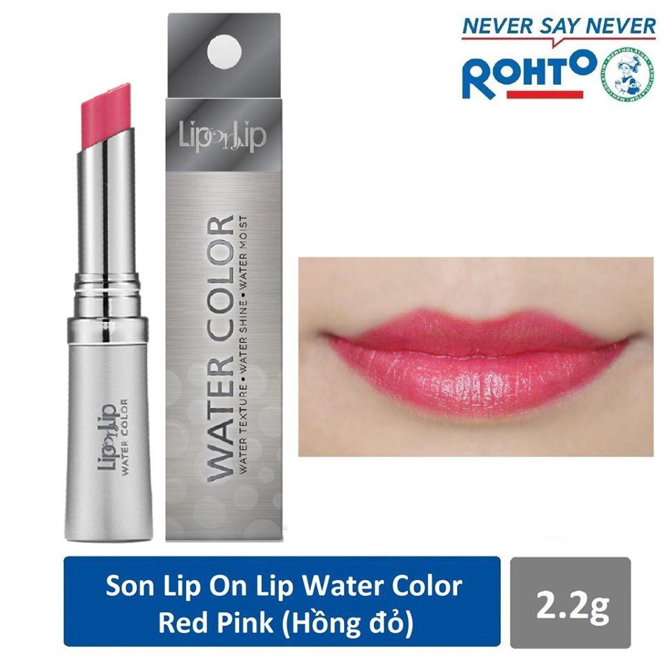 [TẶNG GIÁ ĐỠ ĐT] Son trang điểm dưỡng tối ưu Lip On Lip Water Color 2,2g