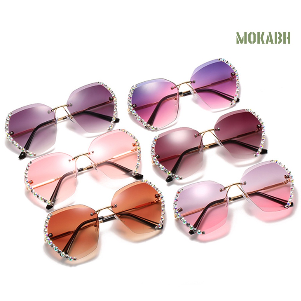 Kính Mát Chống Tia UV Màu Gradient Thời Trang Cho Nữ