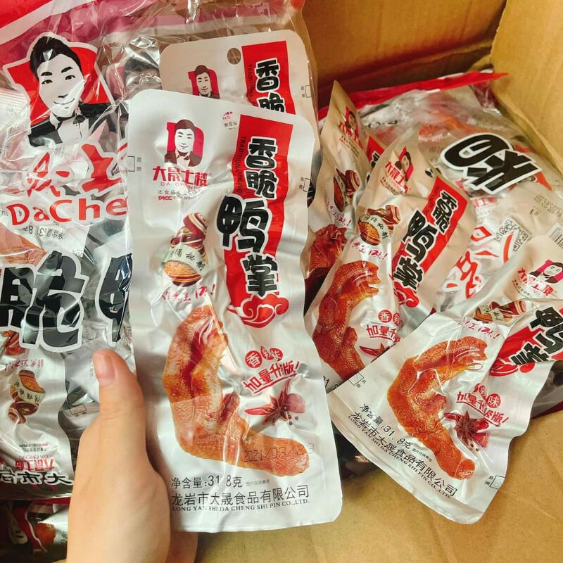 Chân vịt cay dacheng, chân vịt cay Tứ Xuyên (32g) | BigBuy360 - bigbuy360.vn