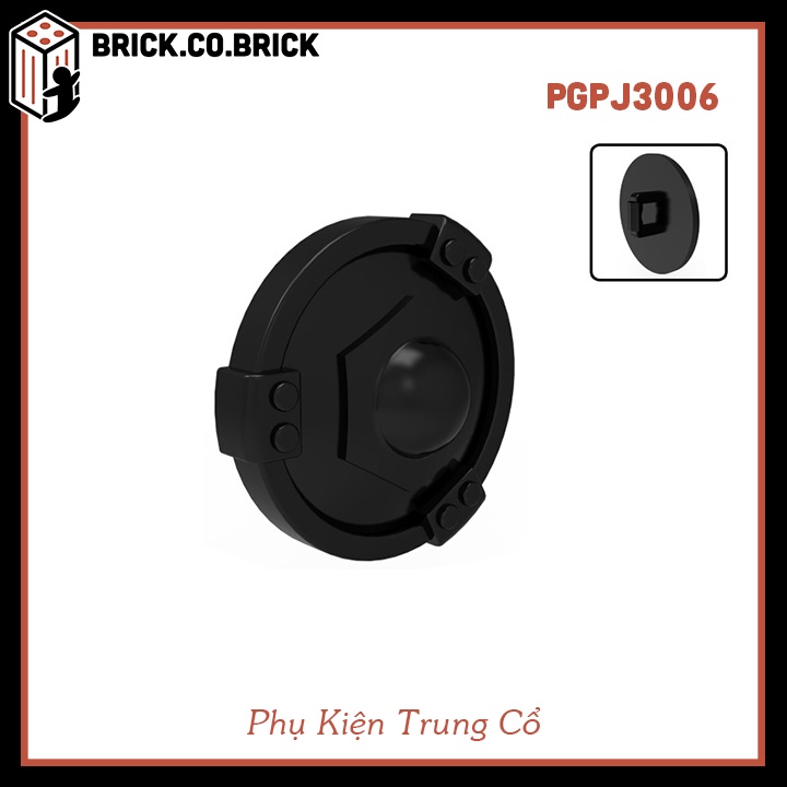 Phụ Kiện Khiên Trung Cổ Đồ Chơi Lắp Ráp Phụ Kiện MOC PGPJ3002-3007