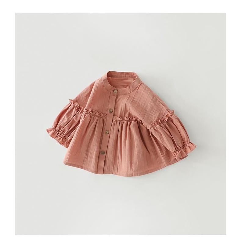 Áo Sơ Mi Tay Dài Phong Cách Hàn Quốc Thời Trang Xuân Thu Cho Bé Gái Hàn Quốc Chính Hãng