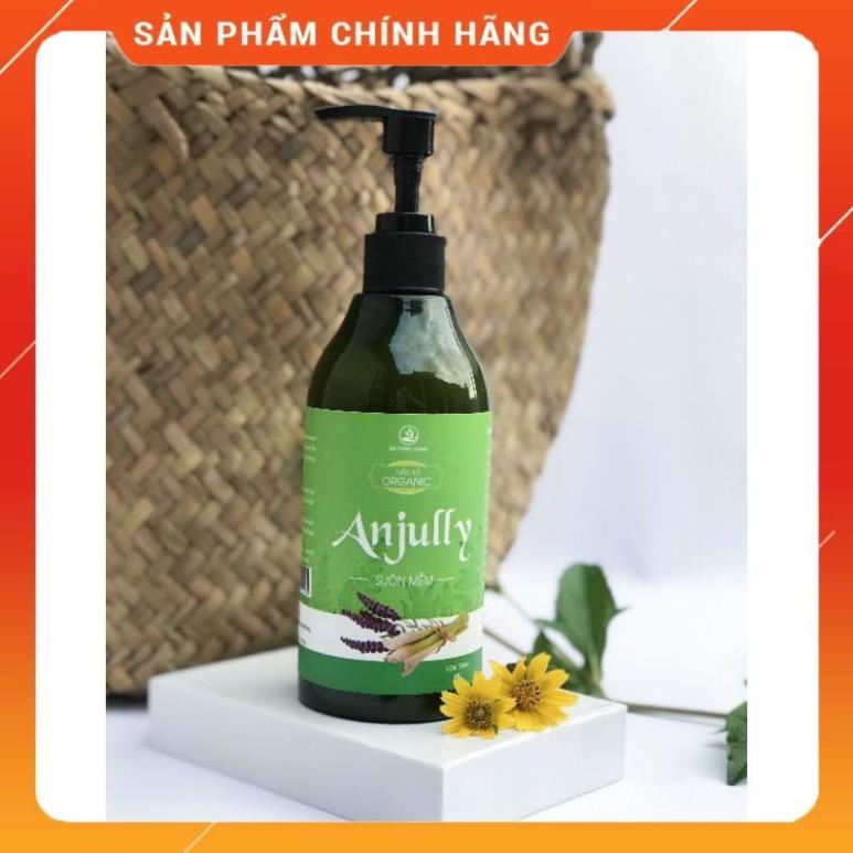 Hàng Cao Cấp Dầu Xả Organic Anjully Tóc Mượt Tự Nhiên Không Gây Bít Tắc