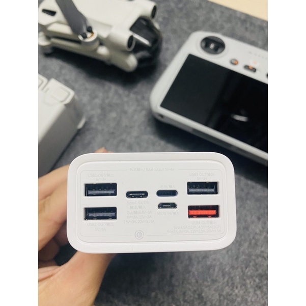 Sạc dự phòng Baseus 65W PD 30.000mAh sạc nhanh dùng cho Smartphone, iPad ,Laptop Macbook