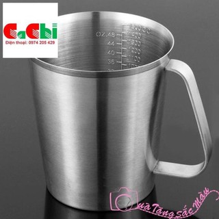 Ca inox - Ca đong bằng inox 304 dung tích 2000ml có chia vạch định mức