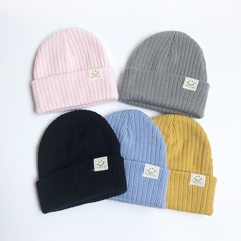 Nón len giữ ấm mùa đông kiểu dáng xinh xắn dành cho bé