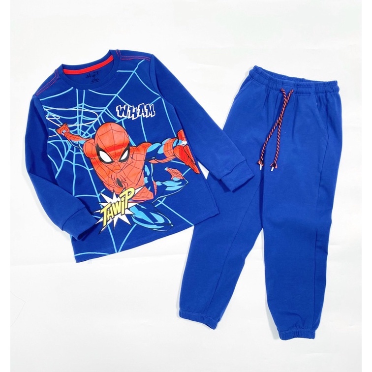 Bộ dài tay siêu nhân nhện, set đồ người nhện cao cấp, MADE in Việt Nam