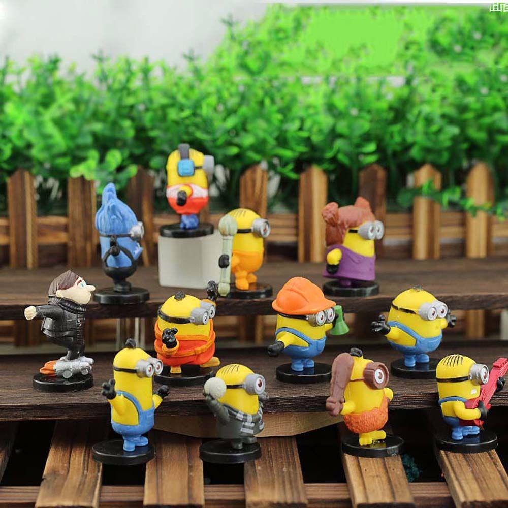 Aaron1 Mô Hình Minion Mini Trang Trí Bàn Làm Việc