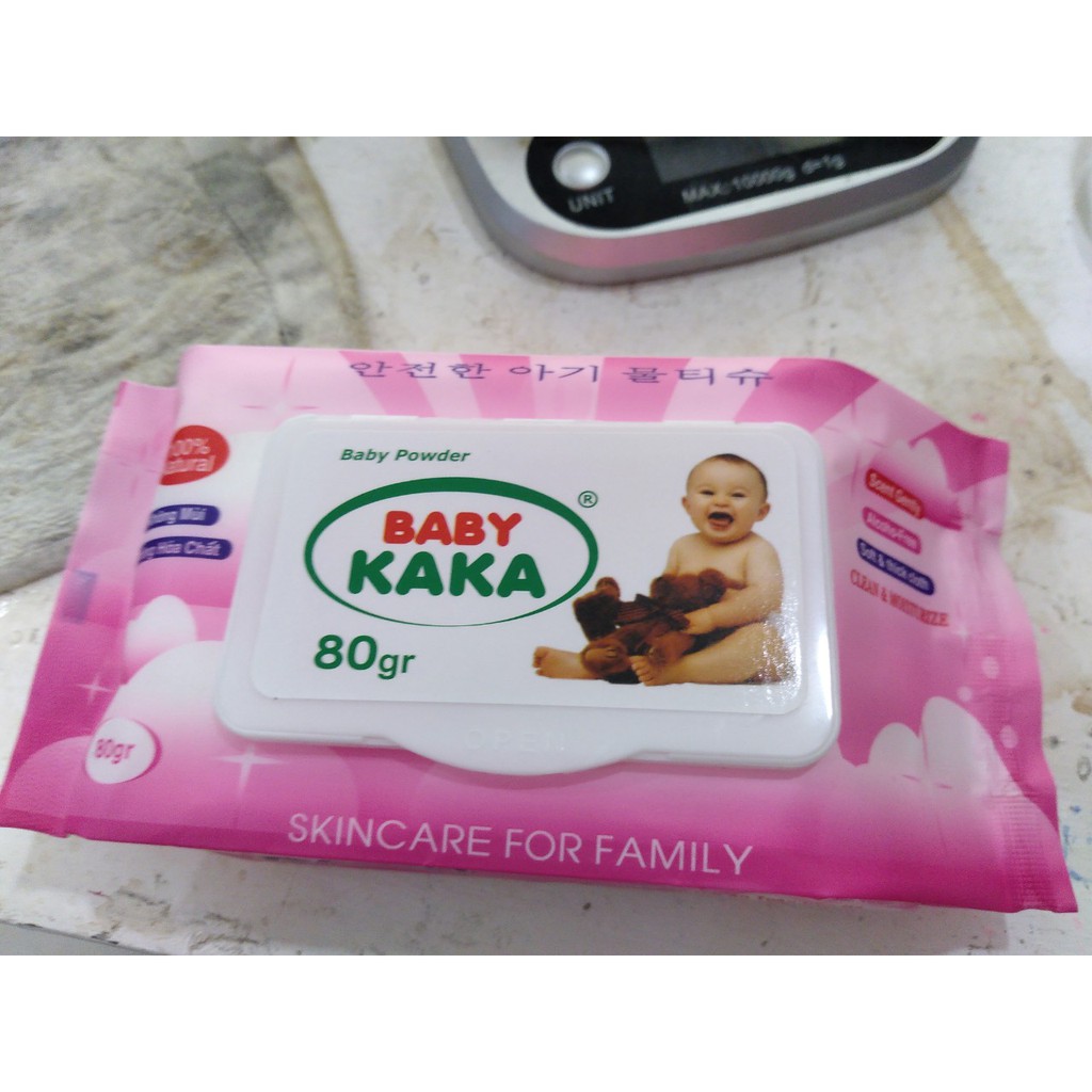 Khăn ướt 80g (80 tờ) Anpa baby kaka baby wipes Anpa lov sky hàng chất lượng