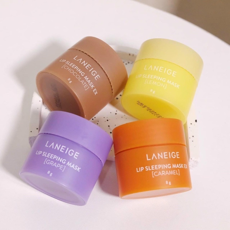 SET 4 MẶT NẠ NGỦ MÔI LANEIGE LIP SLEEPING MASK MINI KIT