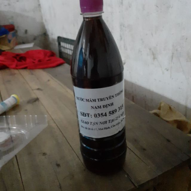 Nước mắm cá cơm nam định sa châu
