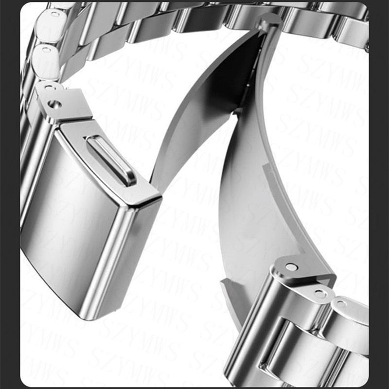 Dây Đeo Kim Loại Thay Thế Cho Đồng Hồ Thông Minh Xiaomi Mi Band 7 Pro + Ốp