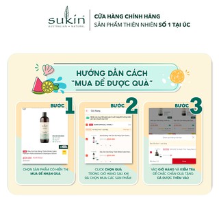 Dầu Gội Làm Dày Tóc Sukin Volumising Shampoo 500ml
