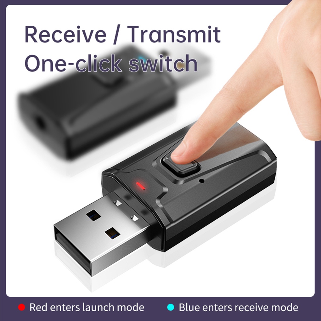 Bluetooth 5 0 Audio Receiver Microphone Wireless Audio Transmitter Phone Computer Audio Adapter