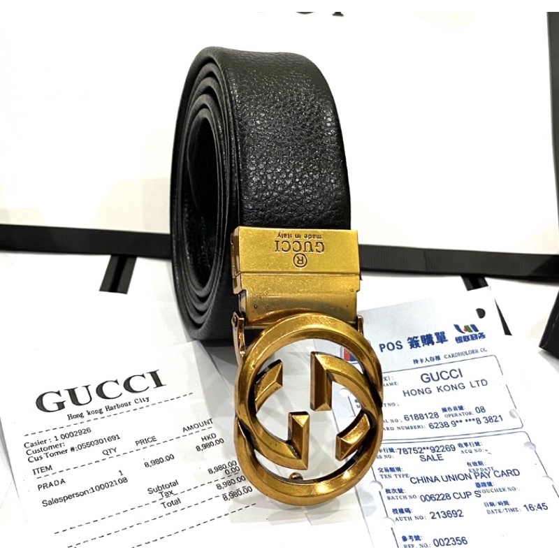 [HÀNG HIỆU] Thắt lưng nam GC, Thắt lưng thời trang nam