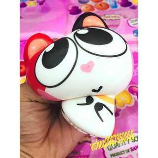 SQUISHY MÈO MẮT TO MŨI TIM HỒNG
