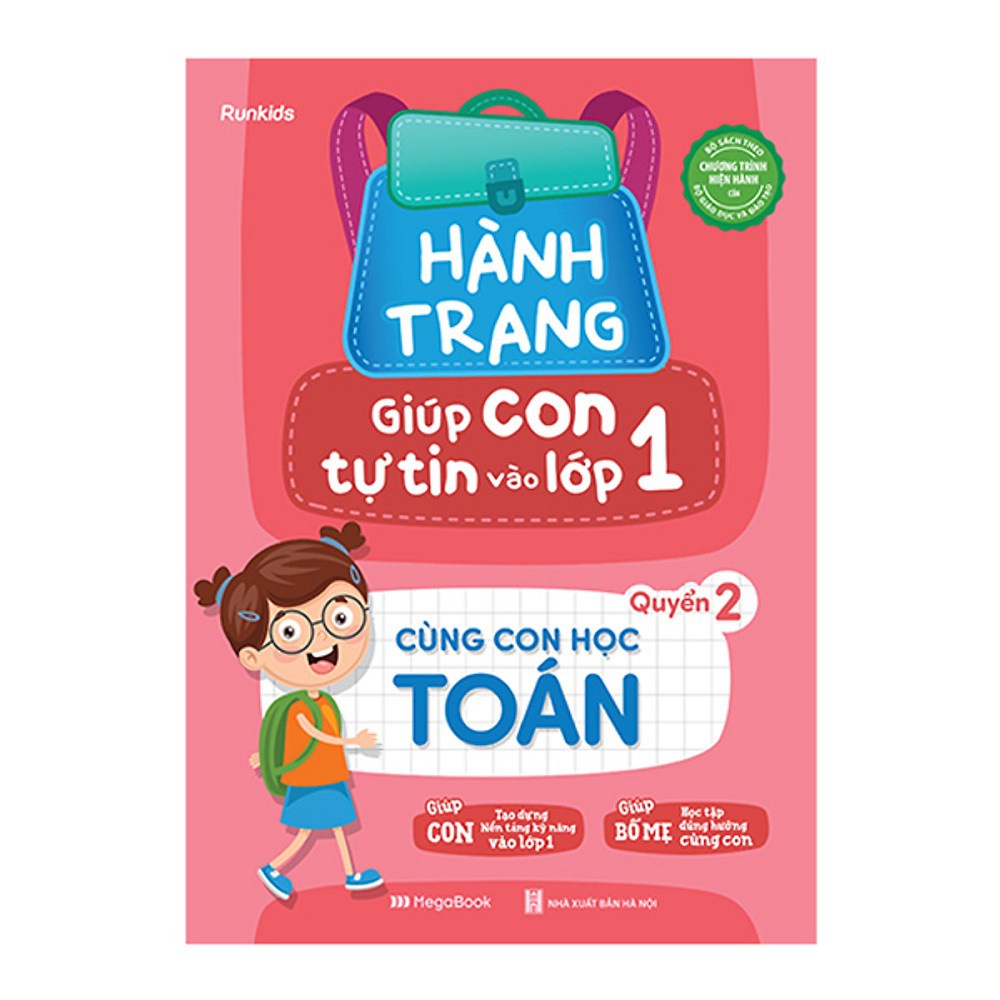 Sách Combo 4 cuốn Hành trang giúp con tự tin vào lớp 1 MEGAMN9533