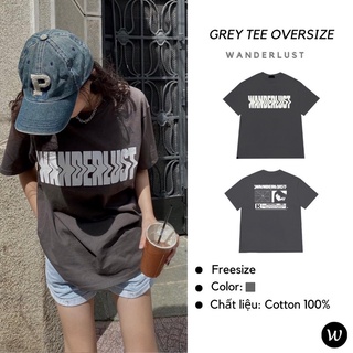 Áo thun oversize Grey Tee Limited Ver 2022