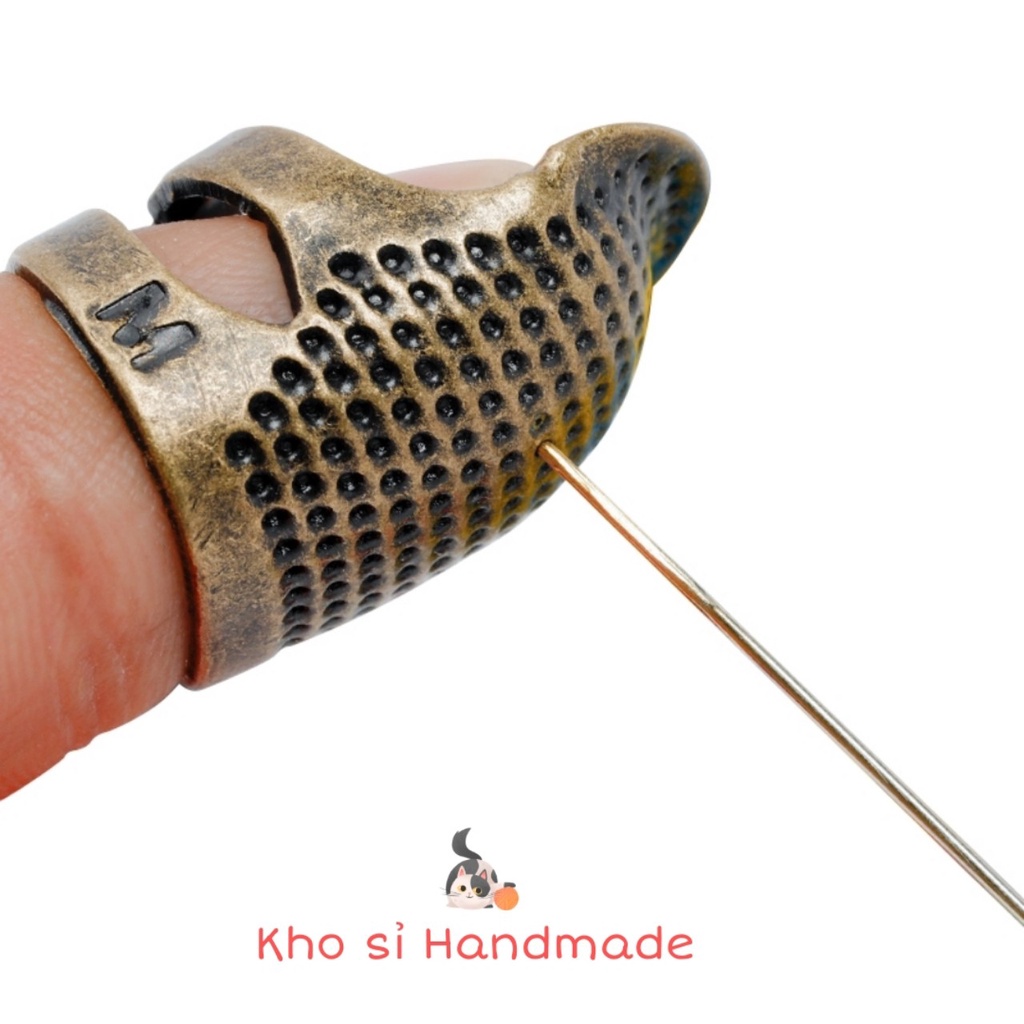 Nhẫn hỗ trợ bảo vệ đầu ngón tay màu đồng cổ