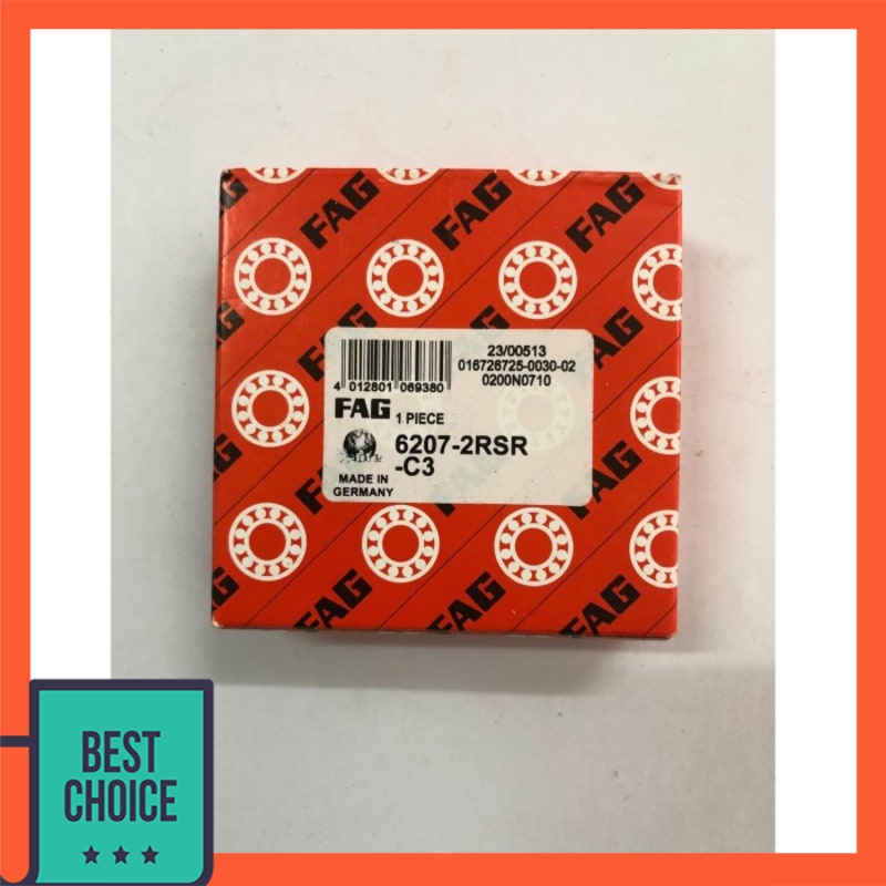 Vòng bi rãnh sâu FAG 6207 2RSR C3/2RS C3/2RSH C3