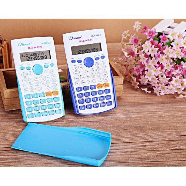 Máy tính học sinh - Máy tính học sinh cầm tay Kenko KK-82MS-B kiểu dáng hiện đại, đa chức năng 2795