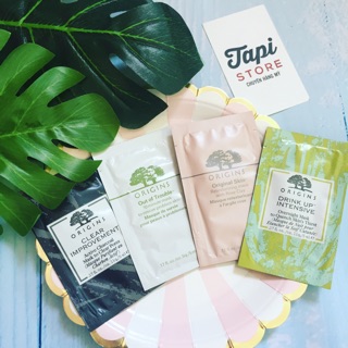 Set 4 sample mặt nạ Origins