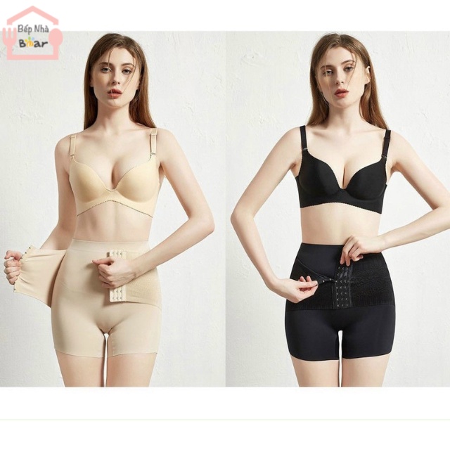 Quần gel bụng mắc cài Quần gel định hình vùng Bụng dưới sát người không lộ BẾP NHÀ BEAR
