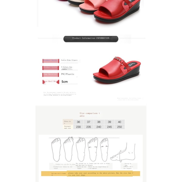 Dép Sandal Mùa Hè Mới Với Gót Chống Trượt Thời Trang Cho Nữ 2021