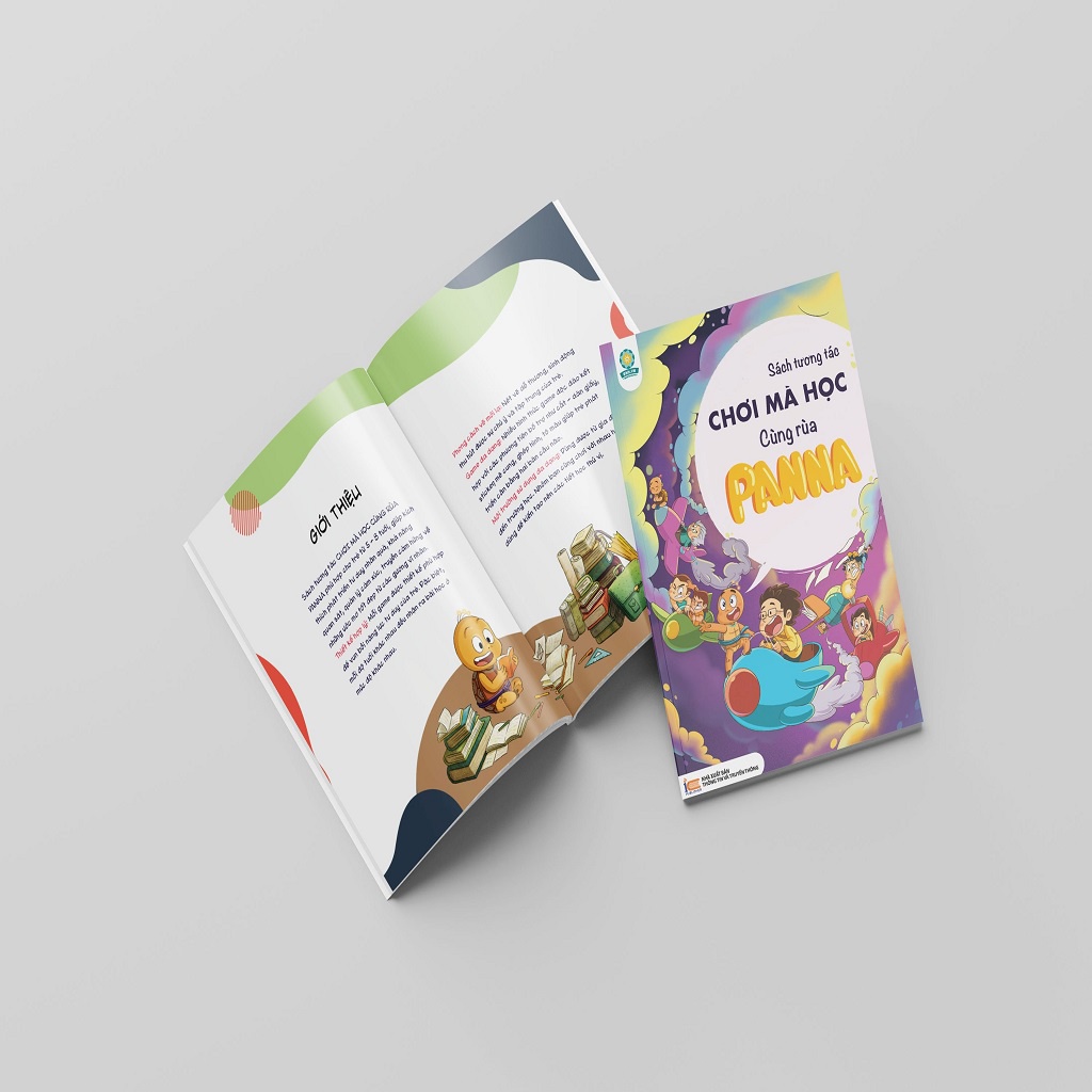 Bộ Sách tương tác Chơi Mà Học Cùng Rùa PANNA