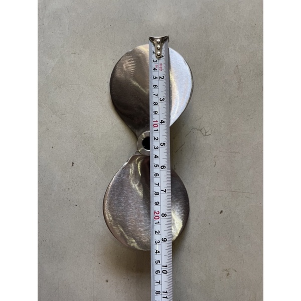 Chân vịt inox bơm nước 2 tấc 6 chân vịt inox 2 cánh máy dầu