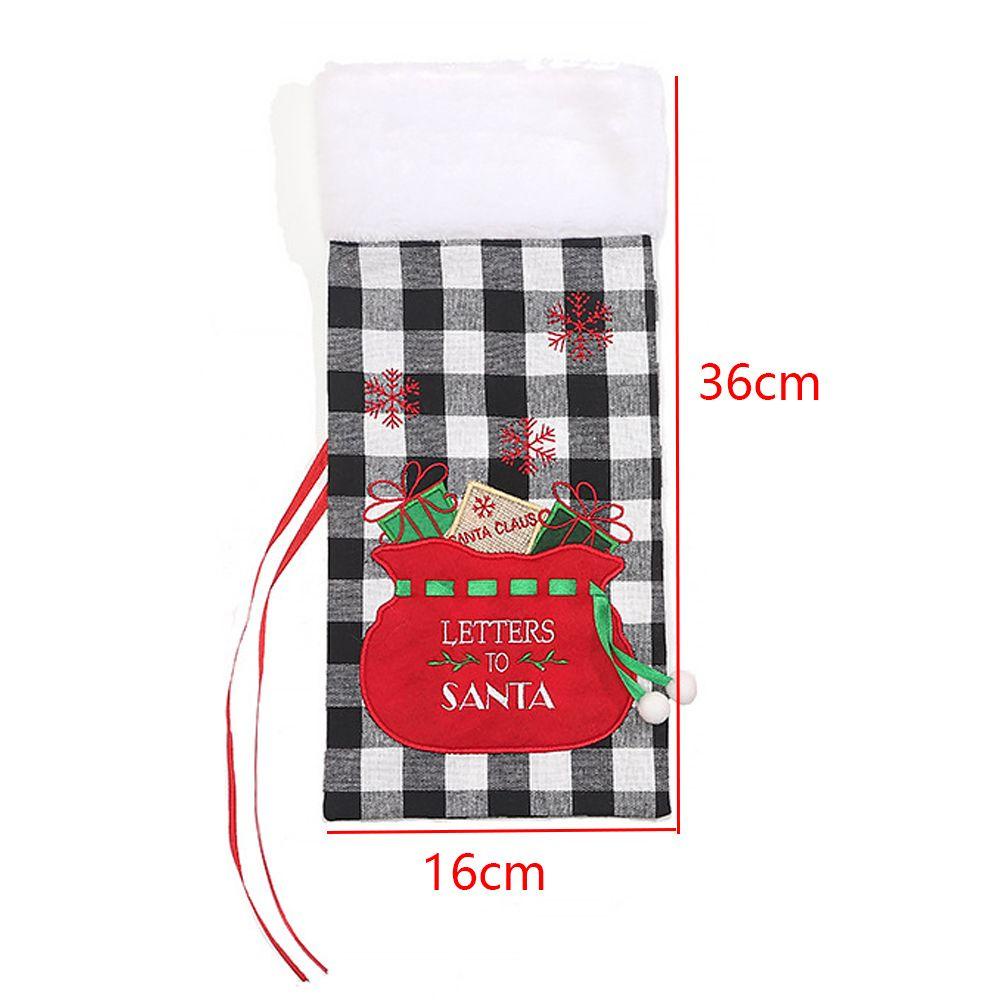 CONOPERY Vỏ Bọc Chai Rượu Hoạ Tiết Giáng Sinh Dễ Thương