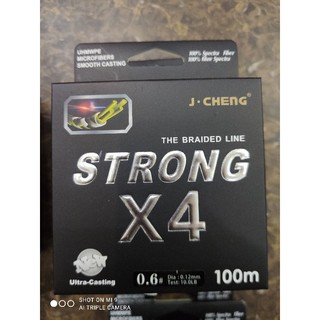 Cước dù Pe X4 siêu bền