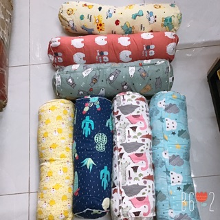 Gối ôm trẻ em vải cotton Hàn