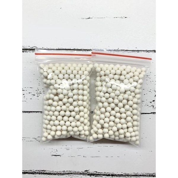 Bi trắng 6mm 0.20g cao cấp, đẹp, mịn và bền