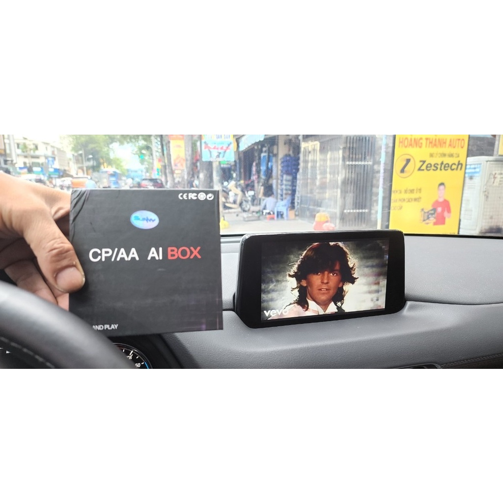 Android box Sunny - Snapdragon 665/4G RAM/64G ROM - dành cho ôtô có Apple Carplay