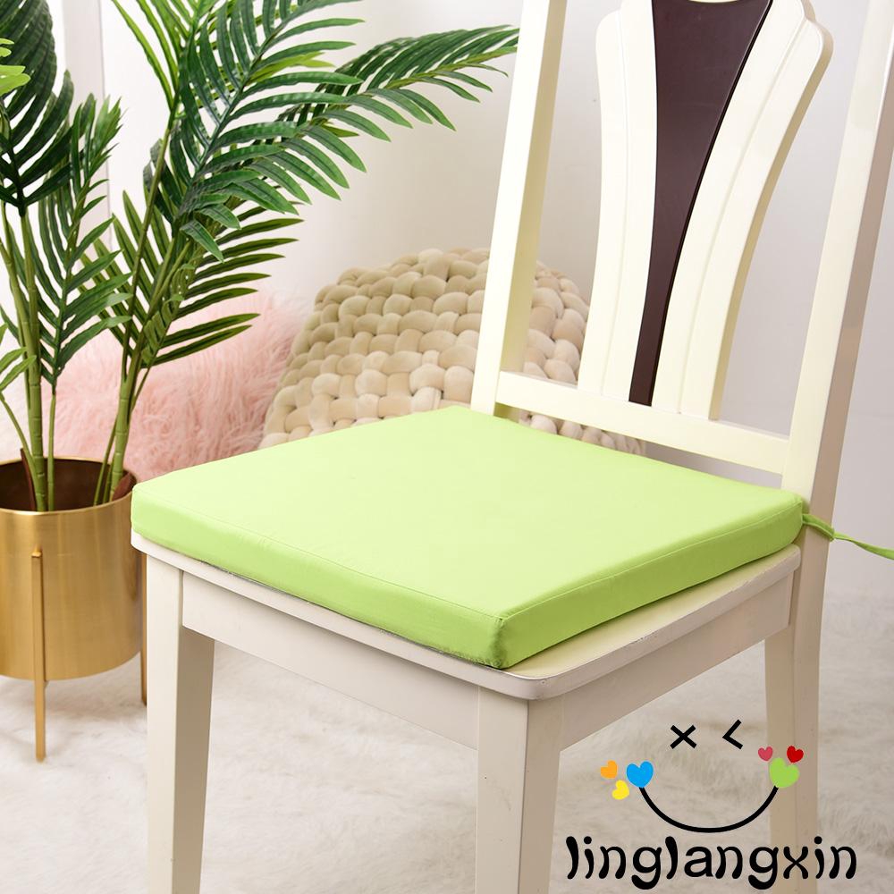 ⓗღ✯Removable Square Chair Seat Pad Outdoor Waterproof Seat Cushion Cover Tie On Garden Patio Chair